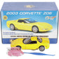 Franklin Mint B11C474 1/24 Die-Cast 2003 Corvette Z06 VG/Box
