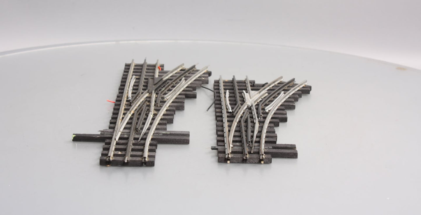 Ross Custom Switches O Gauge O42 Right Hand & O72 RIght Hand Switches [2] EX