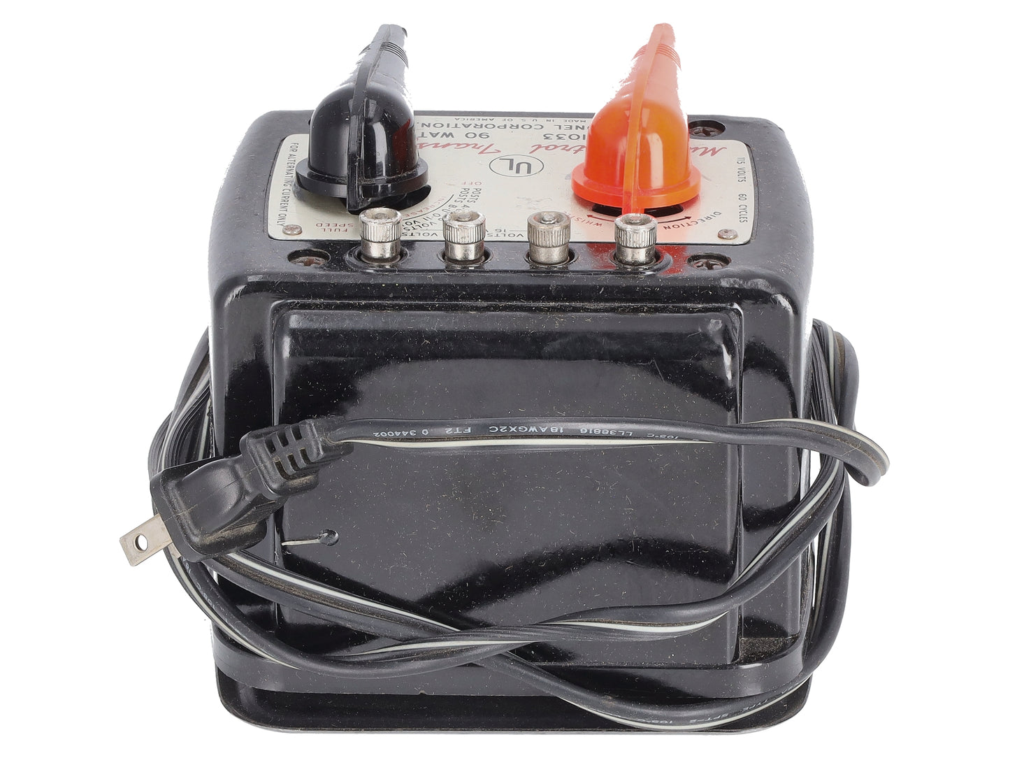 Lionel 1033 Vintage O 90 Watt Transformer w/ Whistle VG