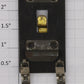 Dorfan 271-8411 O Gauge Spring Loaded Fahnestock Lockon