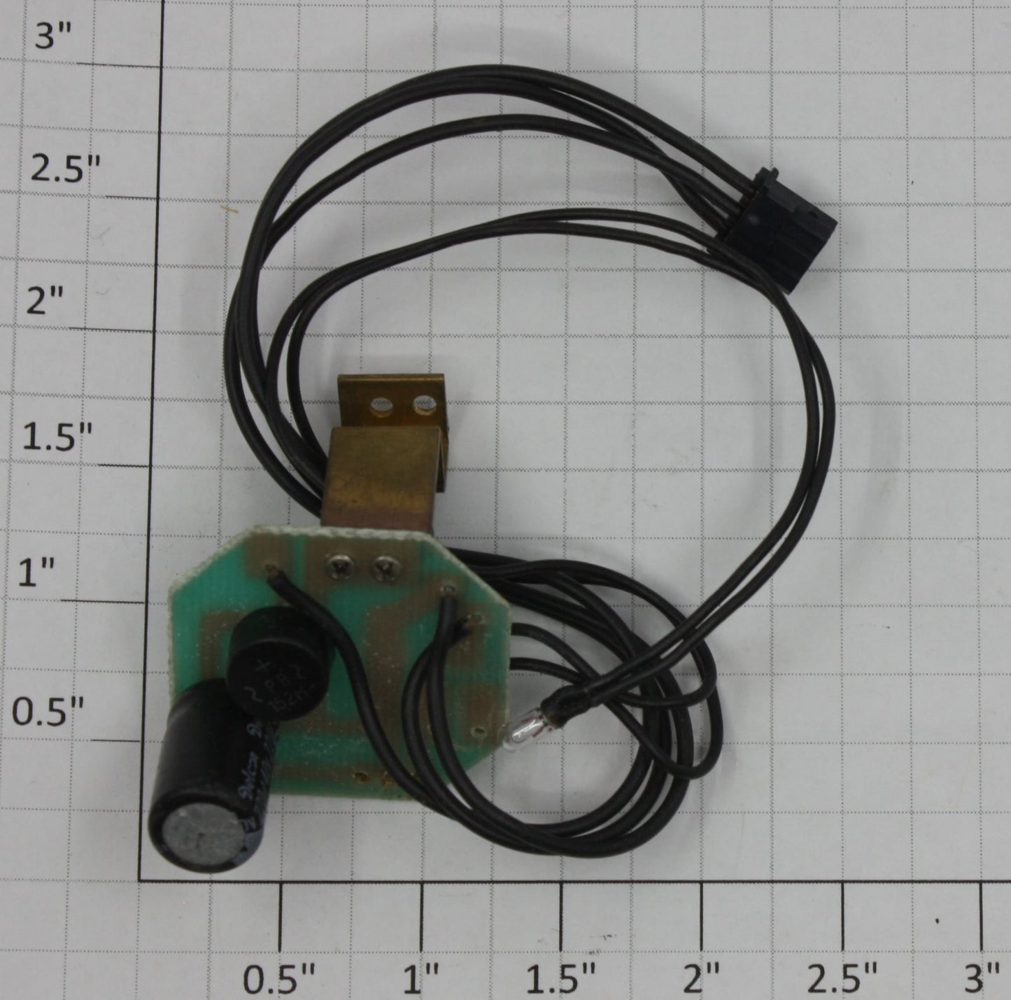 Williams WM-121 3-Pin Smoke & Marker Light Constant V PCB Circuit Board