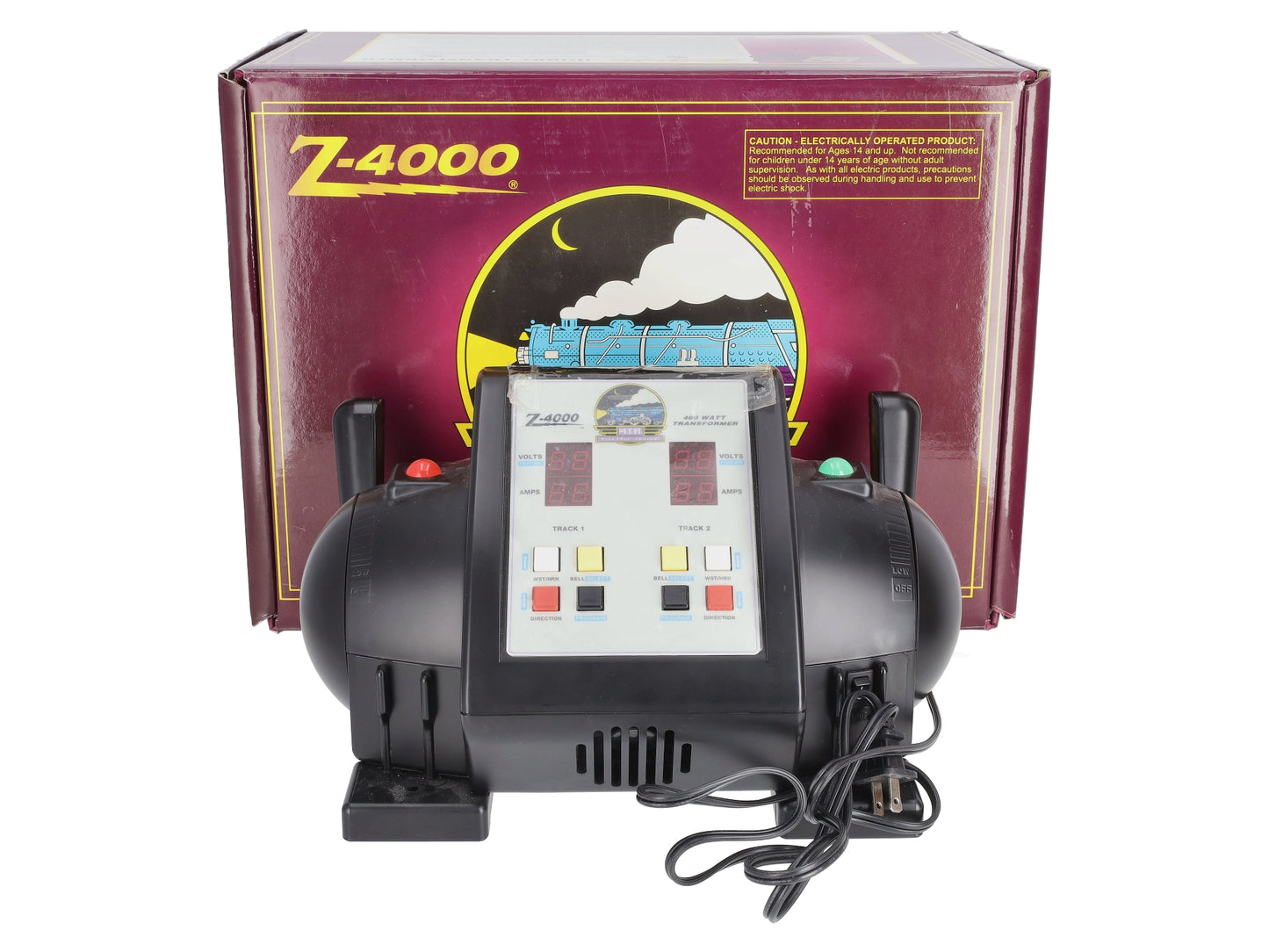 MTH 40-4000 Z-4000 400W Dual Control Transformer EX/Box