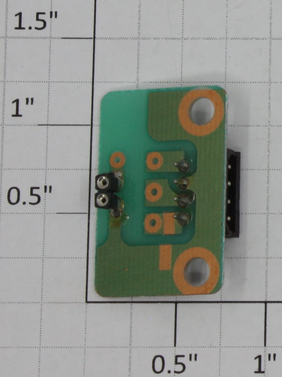 K-Line K3180-X027 Engine 4-Pin Plug & 2-Pin Lamp Socket on PCB Circuit Board