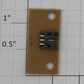 K-Line K3180-X002 Female 6-Pin Plug Mounted PCB Circuit Board