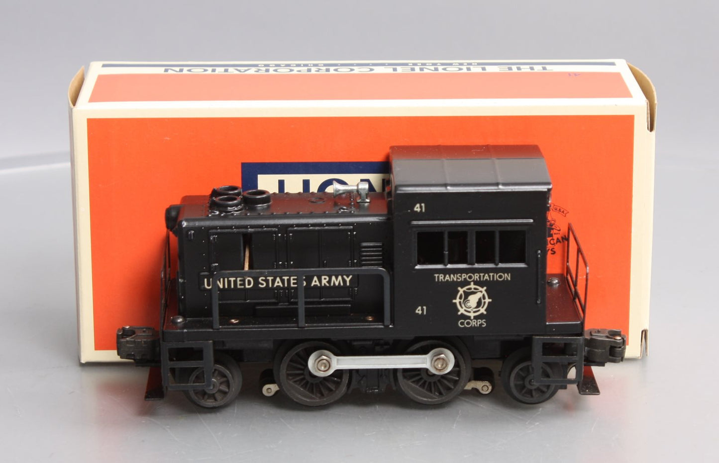 Lionel 41 Vintage O U.S. Army Gas Turbine Powered Diesel Locomotive VG/Box