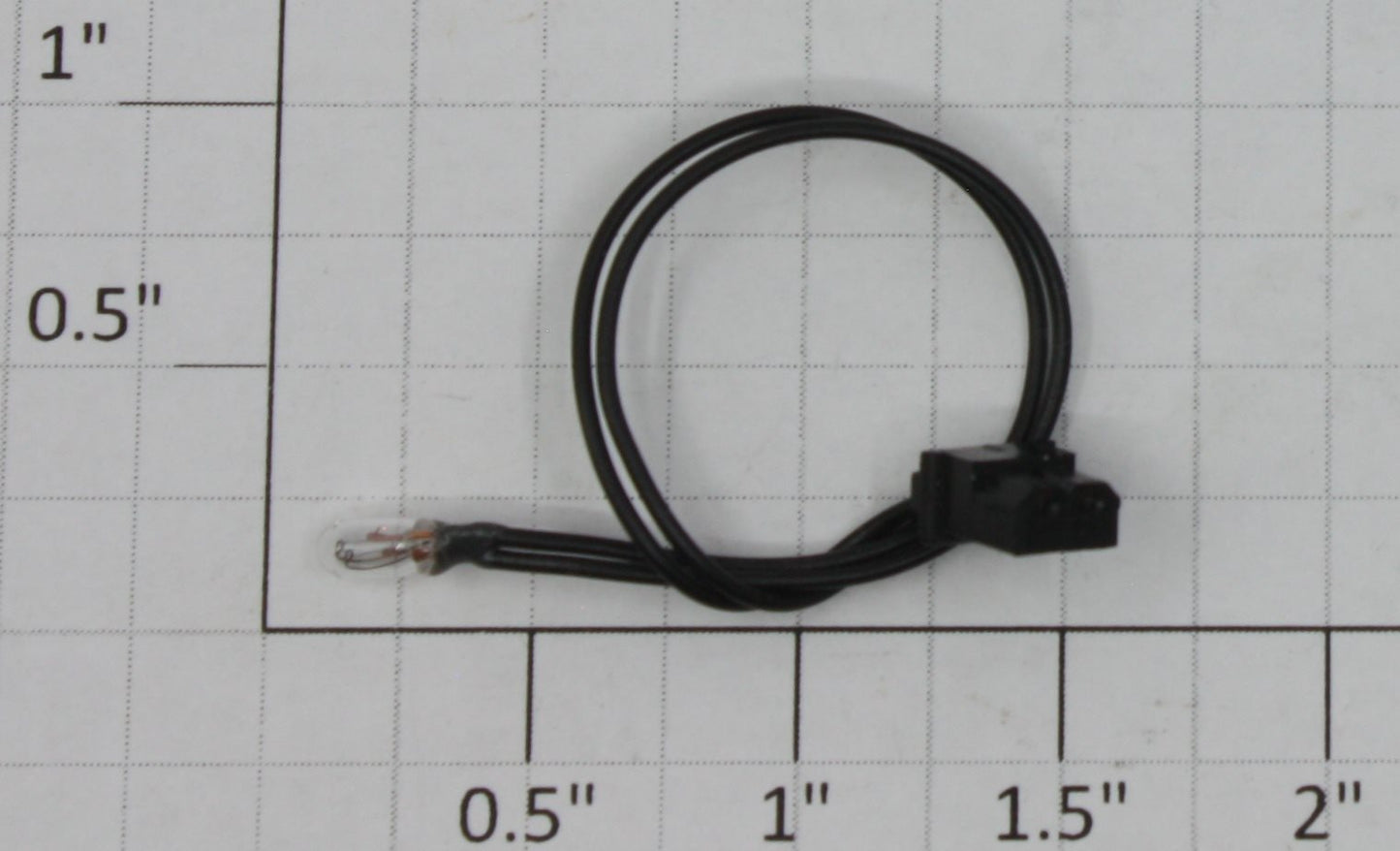 K-Line K2438-X002 Rear Headlight with 2-Pin Connector