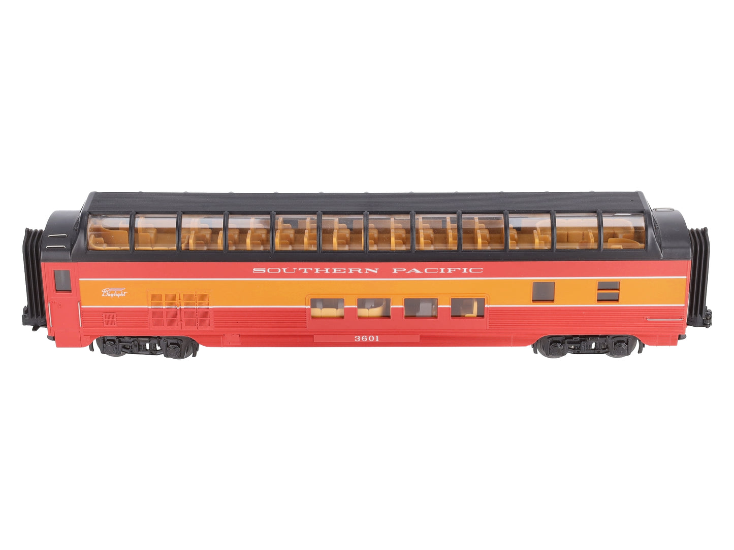 MTH 30-68069 O Southern Pacific 60' Streamlined Full-Length Vista Dome Car #3607