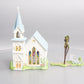 Dept 56 56.55325 Snow Village Easter Series Happy Easter Church LN/Box