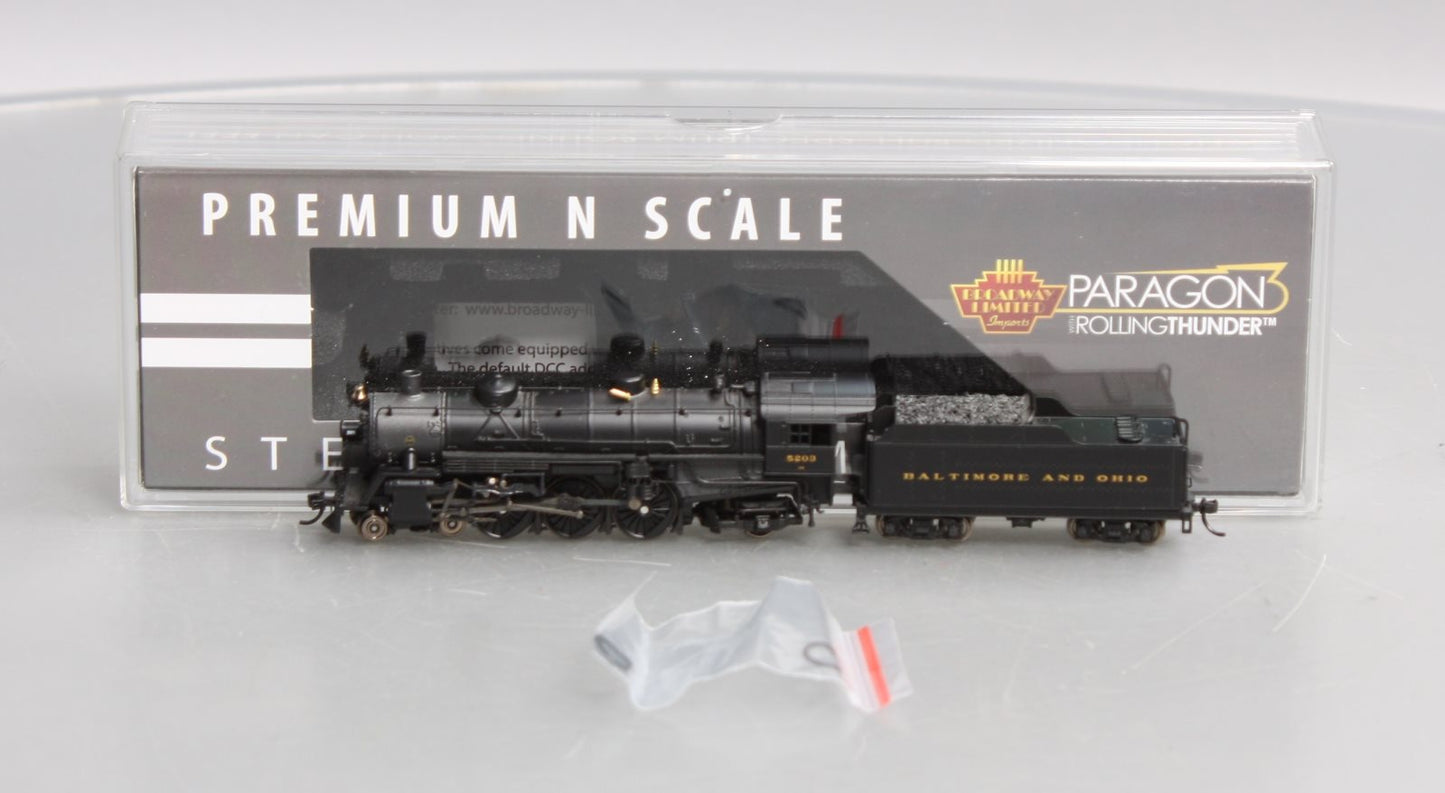 Broadway Limited 6242 N Baltimore & Ohio Light 4-6-2 Steam DCC/Sound #5203