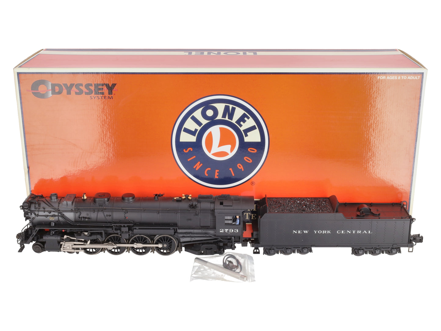 Lionel 6-38053 O NYC 4-8-2 L-2a Mohawk Steam Locomotive & Tender #2793