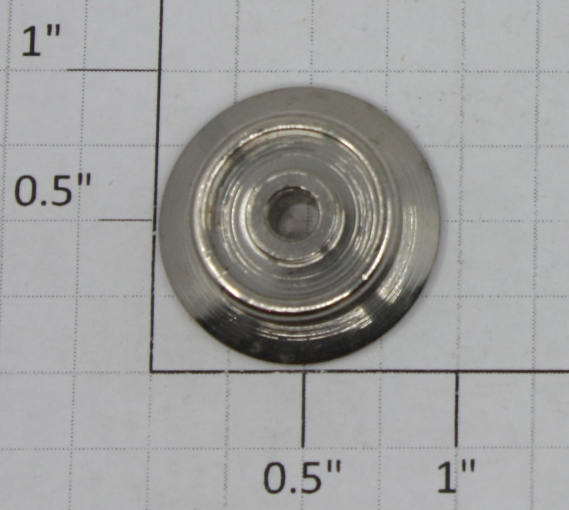 American Flyer 4696-11 Nickel Wheel for Front 4-Wheel Truck
