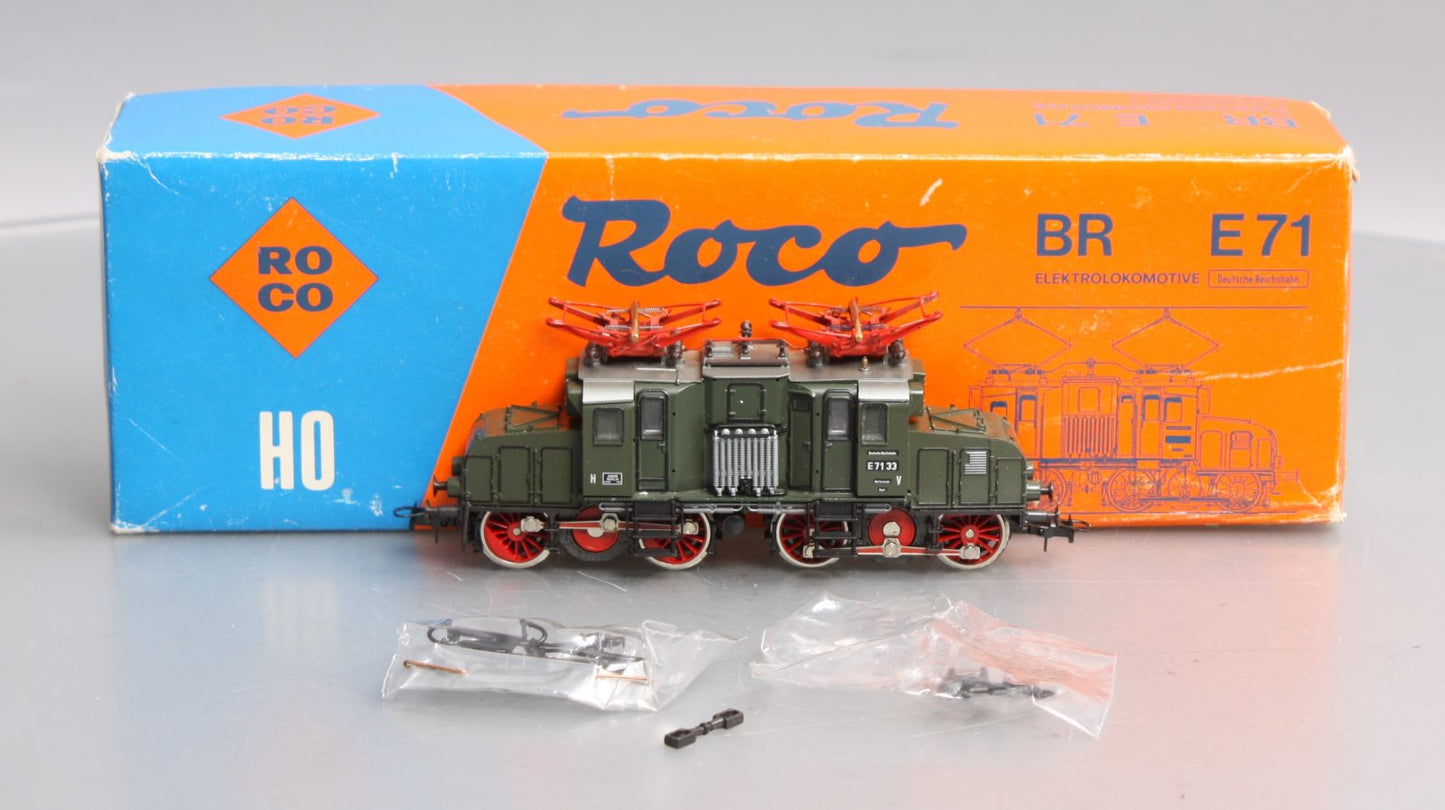 Roco 04196A HO Scale #04196A DRG Class E71 Overhead Electric EX/Box