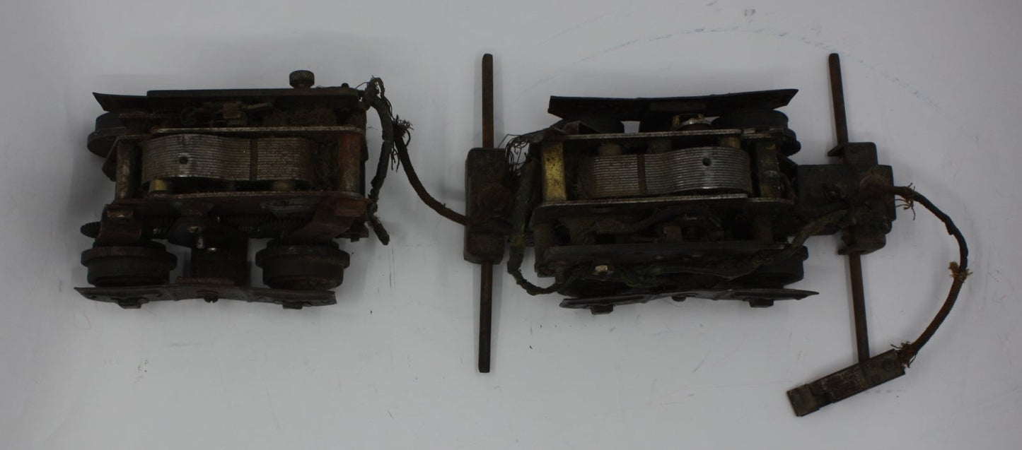 Carette 5-102 #1 Gauge Westinghouse Metropolitan Electric Dual Motor Trucks