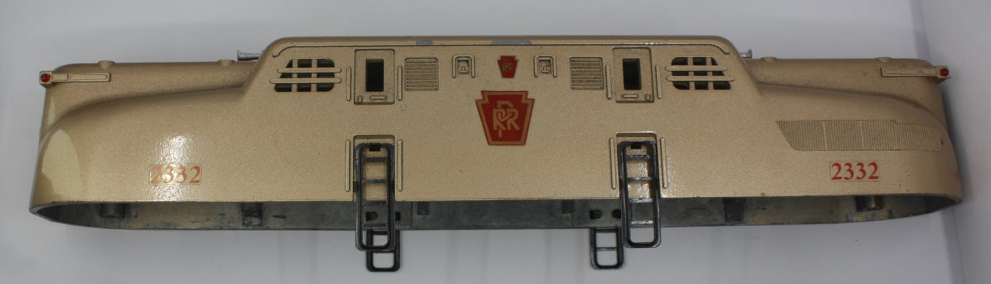 Williams 2332-13 Gold Painted Pennsylvania GG-1 Shell