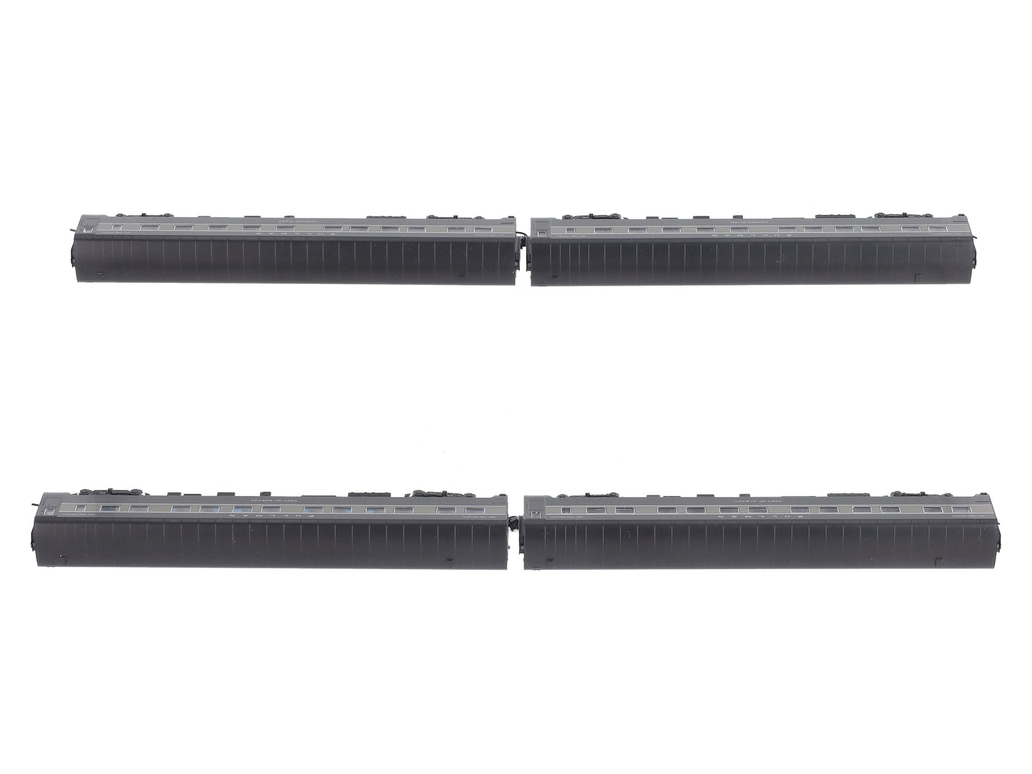 Kato 106-7130 N New York Central 20th Century Add On Passenger Car (Set of 4)