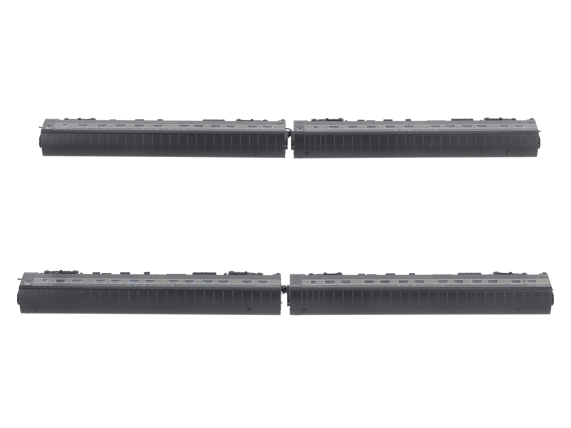 Kato 106-7130 N New York Central 20th Century Add On Passenger Car (Set of 4)