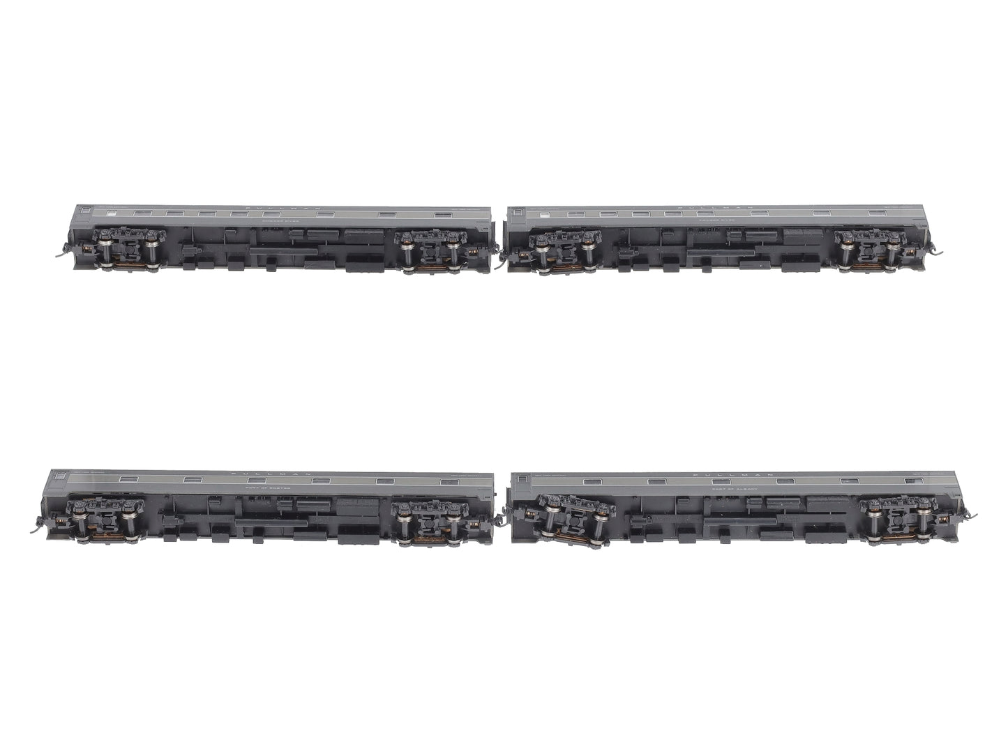Kato 106-7130 N New York Central 20th Century Add On Passenger Car (Set of 4)