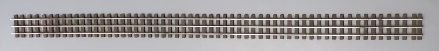 Gargraves WT-201-37 O 37" Regular Tinplate 3-Rail Straight Track Sections (7) VG