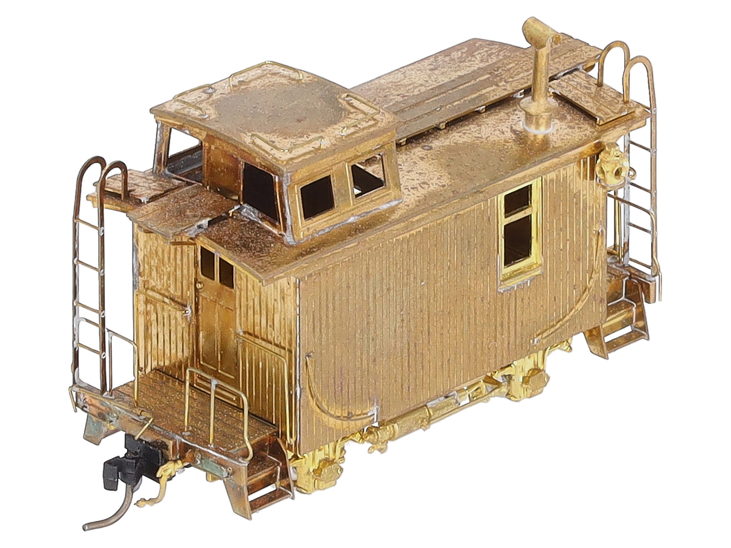 Pacific Fast Mail 1006 HOn3 Brass C&S Caboose VG/Box