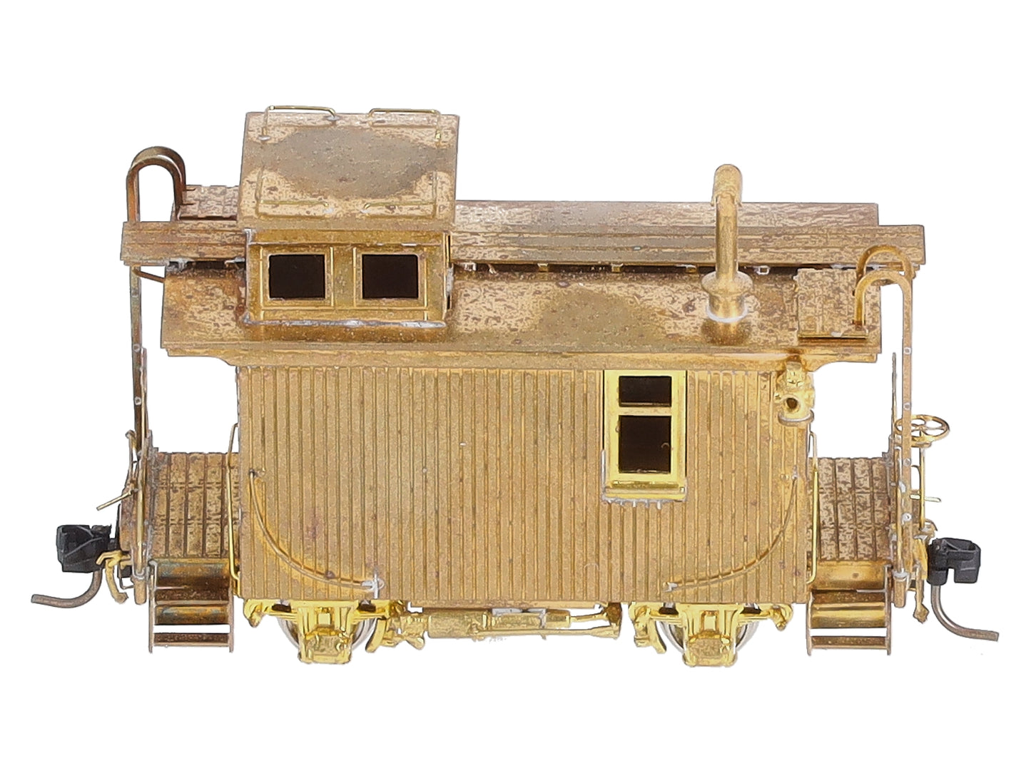 Pacific Fast Mail 1006 HOn3 Brass C&S Caboose VG/Box