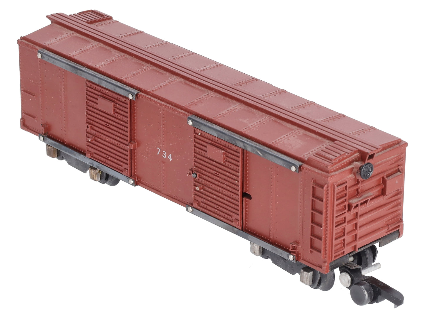 American Flyer 734 Vintage S Operating Boxcar EX