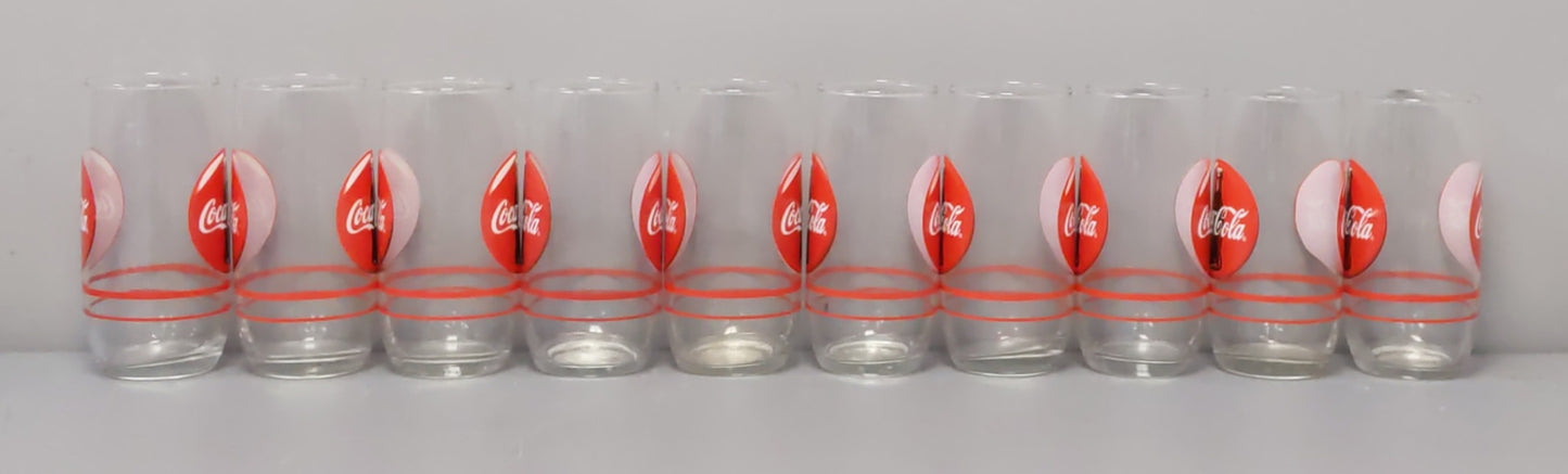 Coca-Cola Glass Cups [10] EX