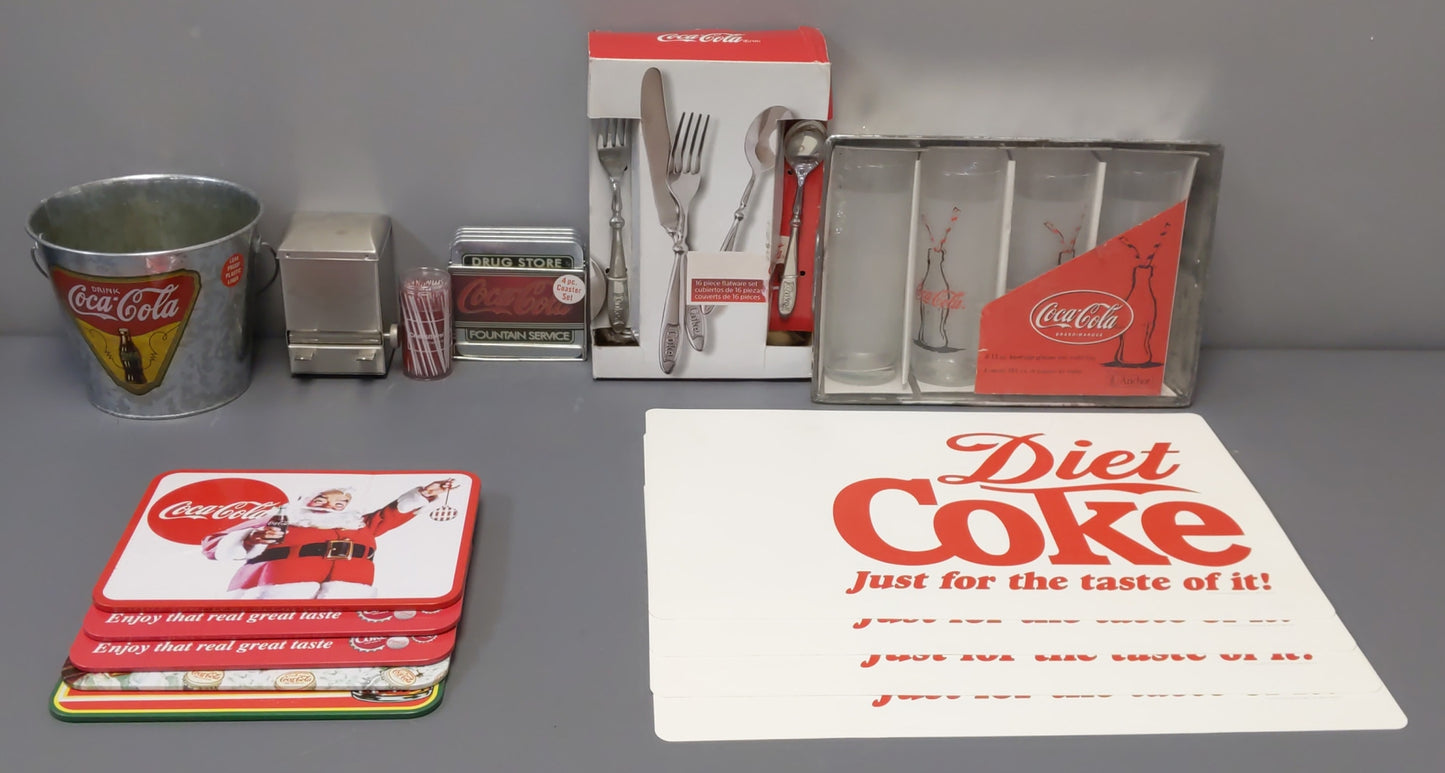 Coca-Cola Assorted Memorabilia [10] EX