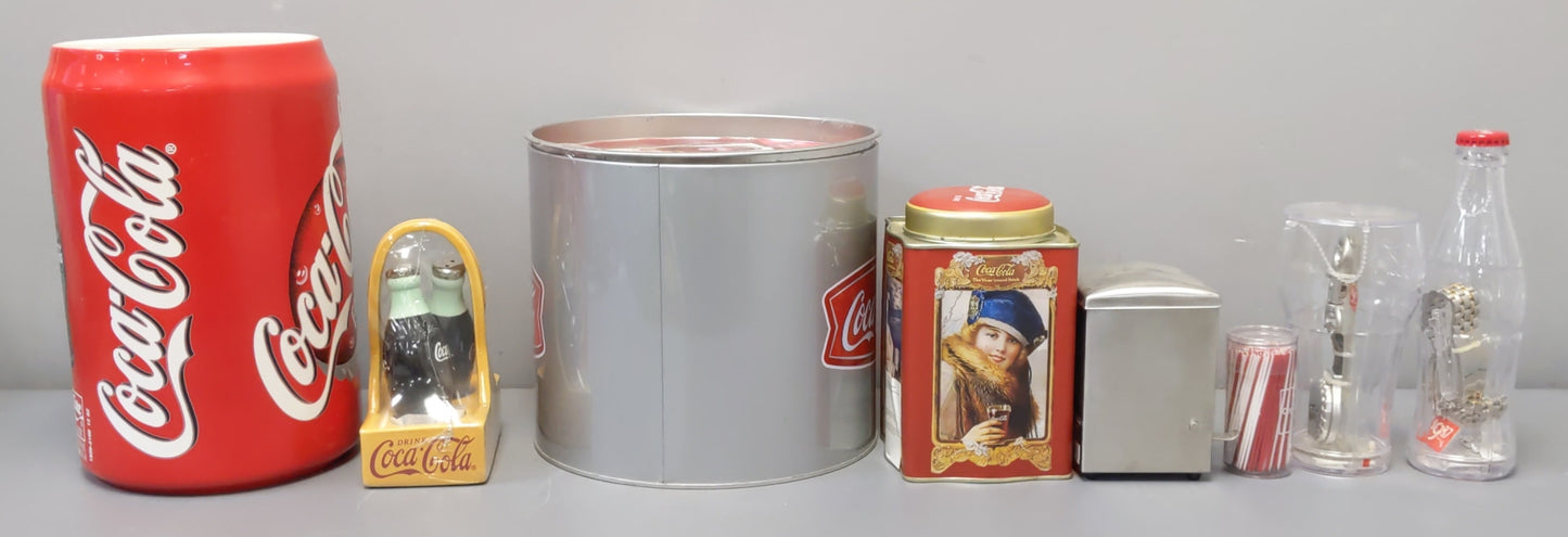 Coca-Cola Assorted memorabilia [7] EX
