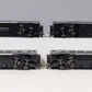 MTH 30-67642 O Illinois Central 60' Streamlined Passenger Car Set (Set of 4)