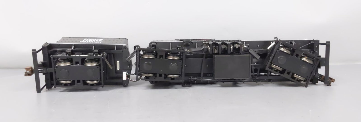 Bachmann 82494 G Scale Oregon Lumber 55 Ton Three-Truck Shay