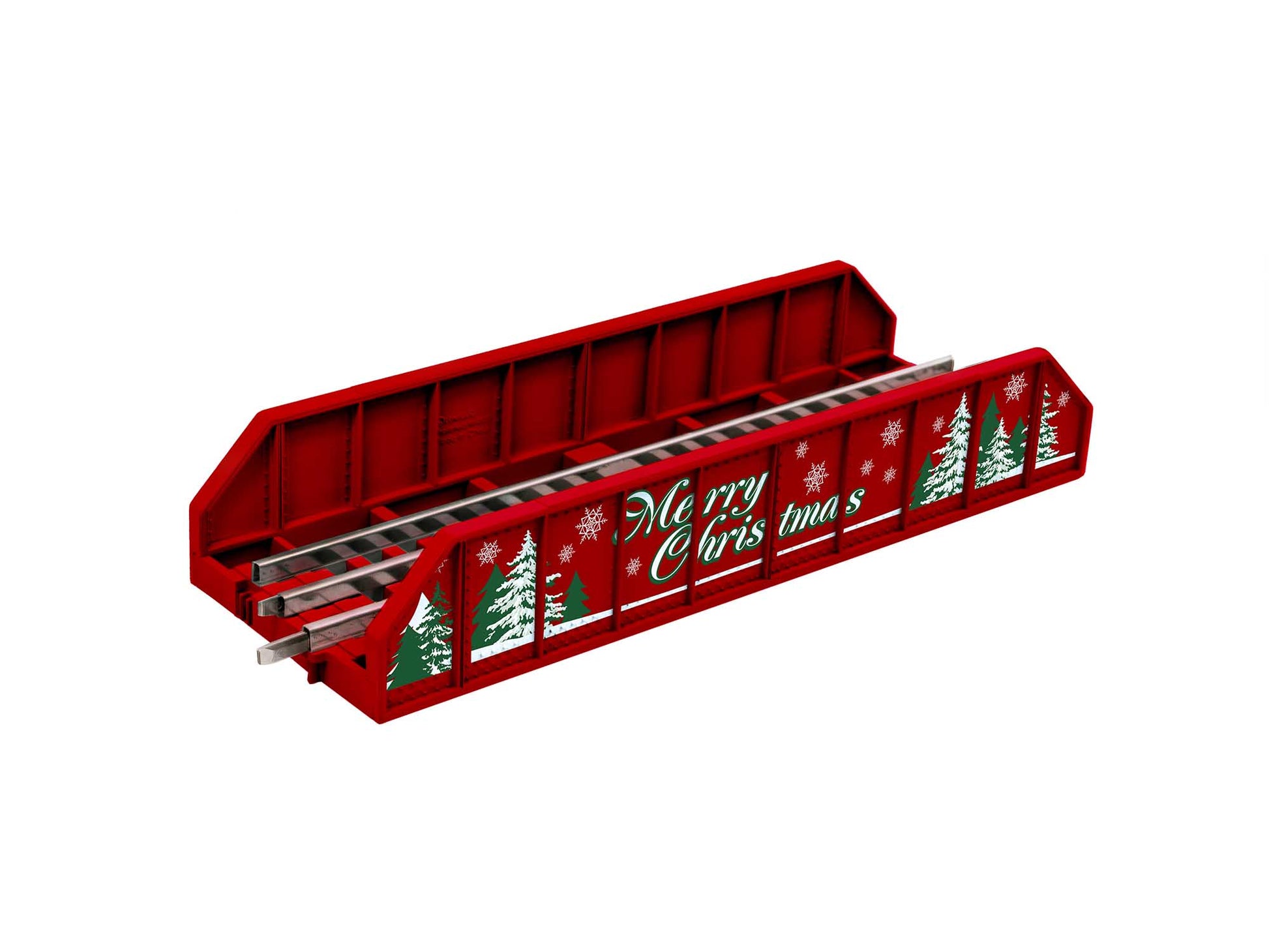 Lionel 2025050 O Assembled Merry Christmas FasTrack Girder Bridge