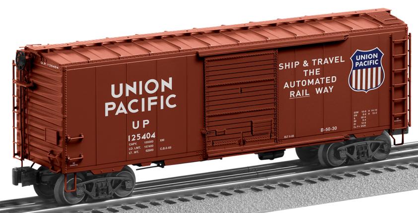 Lionel 2026190 O Union Pacific Flat Spot FreightSounds Boxcar #125404