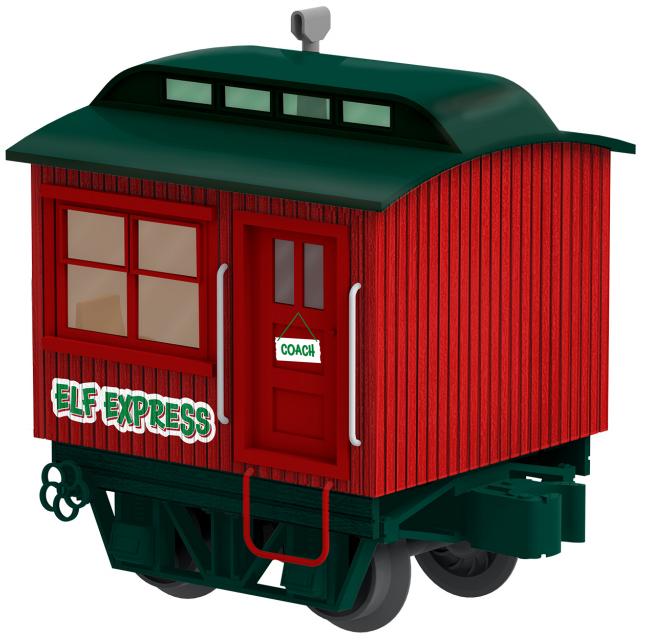 Lionel 2027012 O Christmas Disconnect Coach Passenger Car