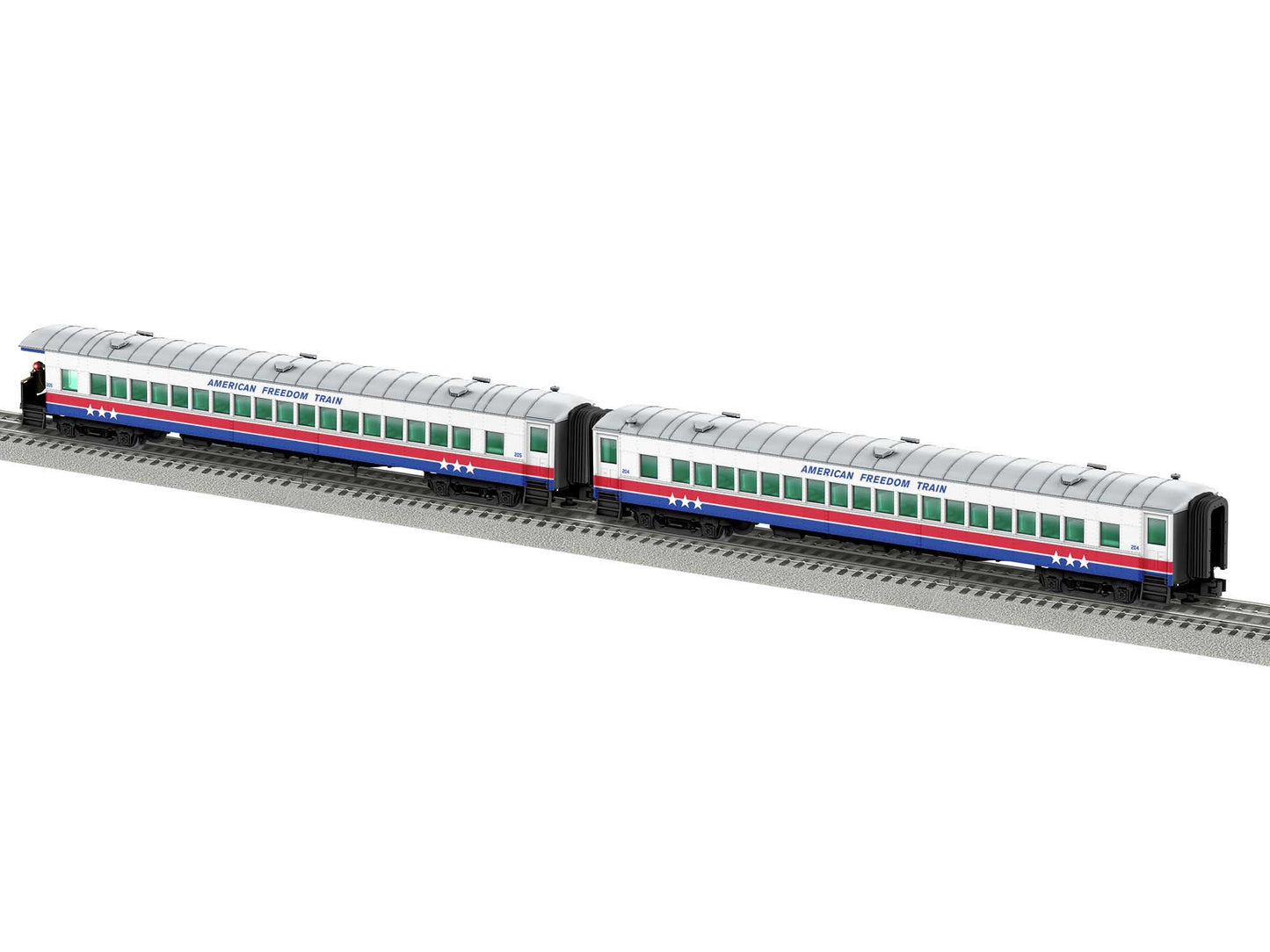 Lionel 2027350 American Freedom Train 18" Passenger Cars (Set of 2)