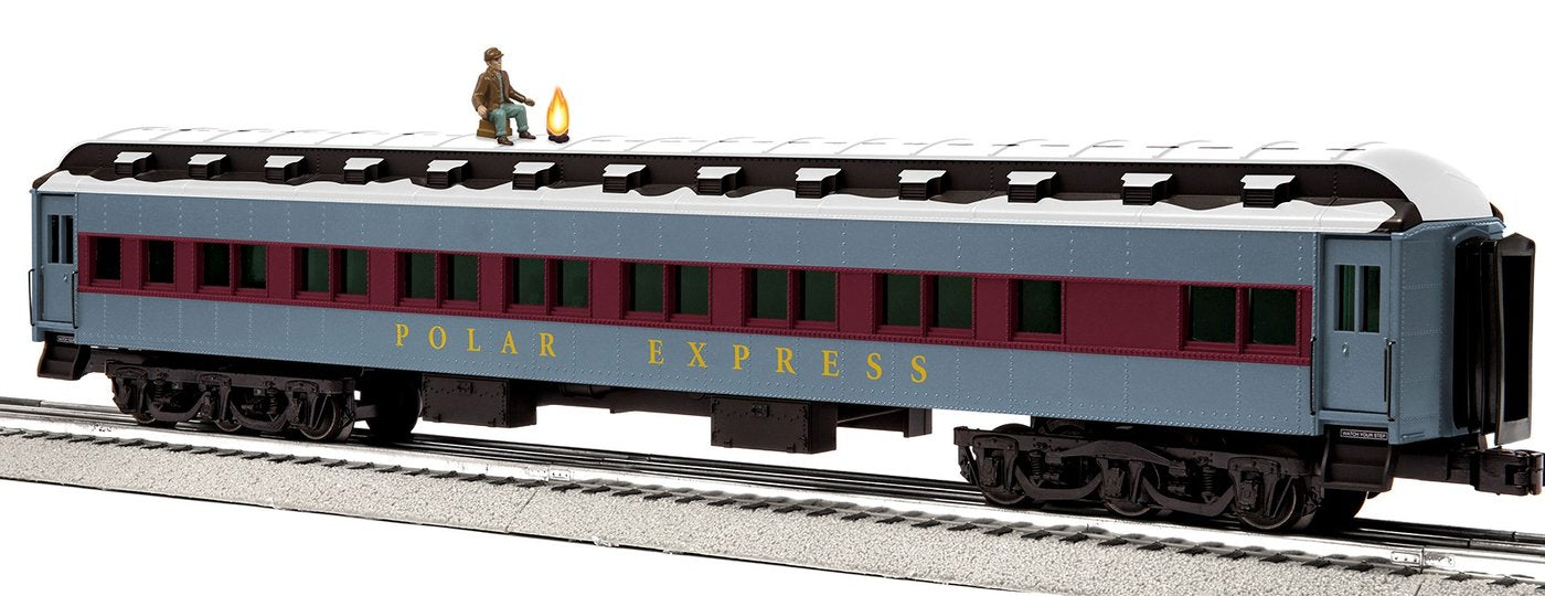 Lionel 2027480 O The Polar Express 18" White Roof Hobo Car