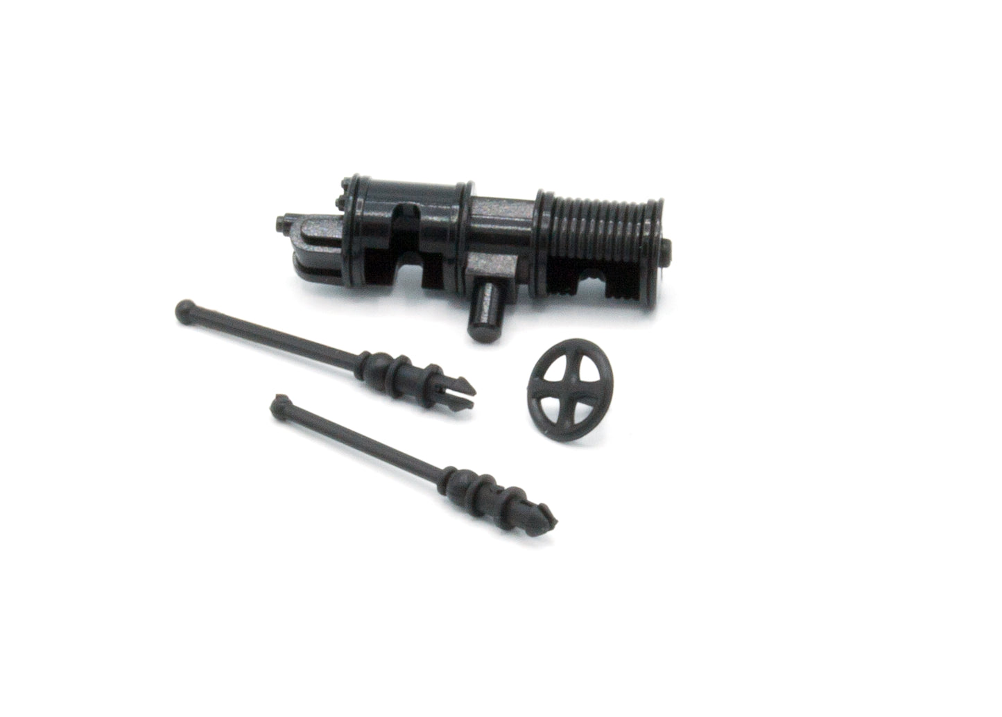 Marklin E315512 Model Train Pump, Handwheel, Flag Poles