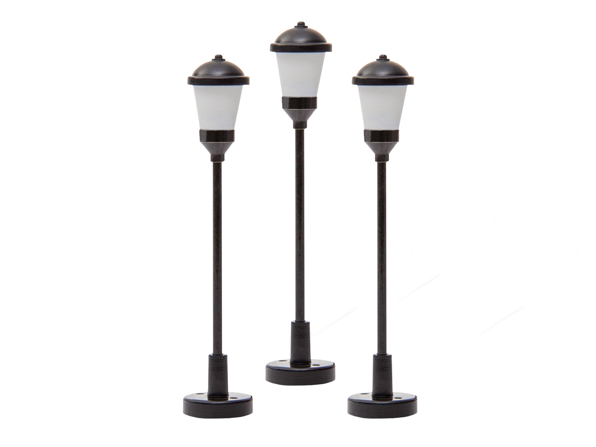 Lionel 2056200 HO Frosted Boulevard Lamps (Pack of 3)