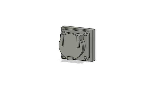 CMR Products 416-8107 HO Undecorated Flat Single MU Plug (Pack of 4)
