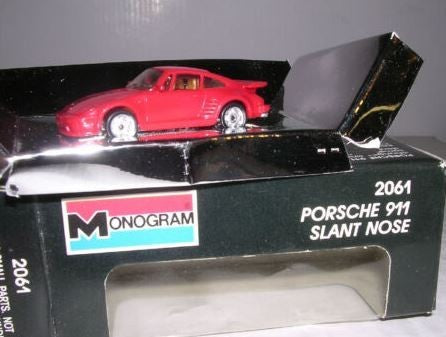 Monogram 2061 HO "Mini Exacts" Porsche 911 Slant Nose "Red