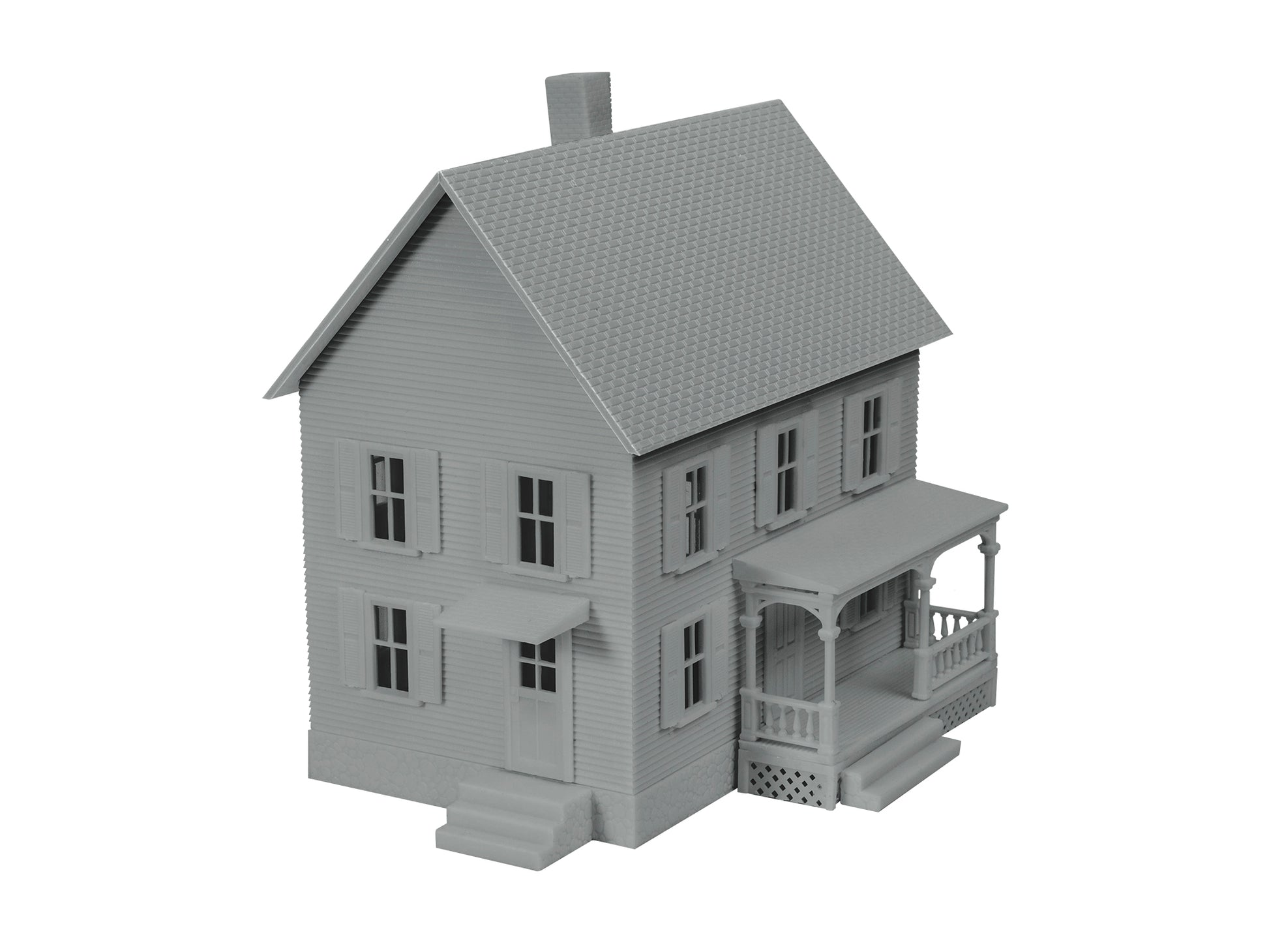 Lionel 2067080 HO Scale Kee House Unpainted Plastic Building Kit