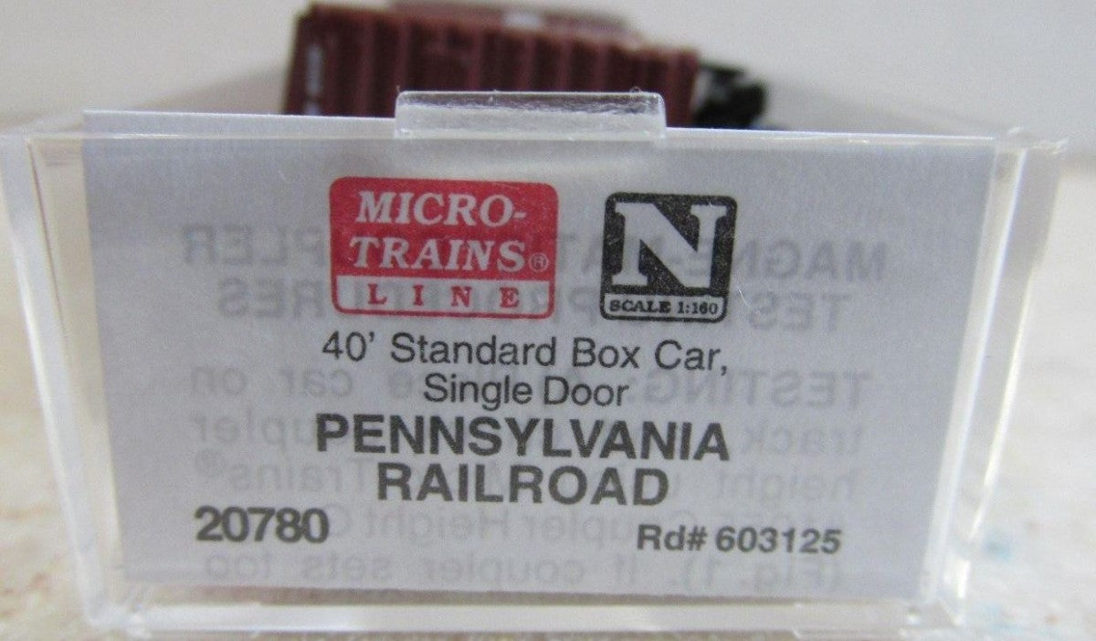 Micro-Trains 02000780 N Pennsylvania 40' Standard Single Door Boxcar #603125