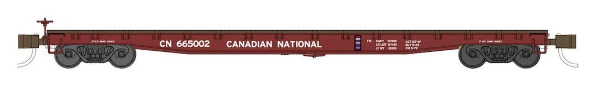 Wheels of Time 50184 N CN 53'-6