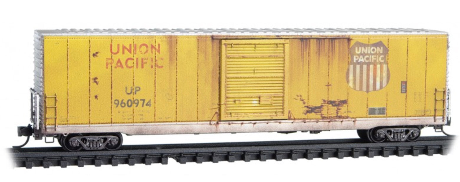 Micro-Trains 10444051 N Union Pacific 60' High-Cube Boxcar #960974