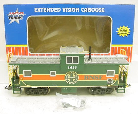 USA Trains 12111 G Burlington Northern Santa Fe Extended Vision Caboose #3625