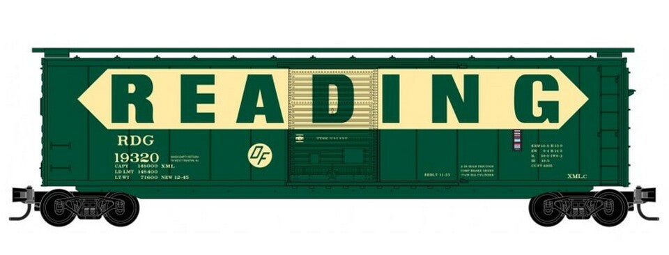 Micro-Trains 50500462 Z Reading 50' Single Door Boxcar #19320