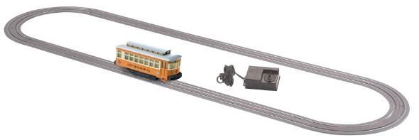Lionel 6-21149 O Gauge Motorized Trolley SuperStreets Set