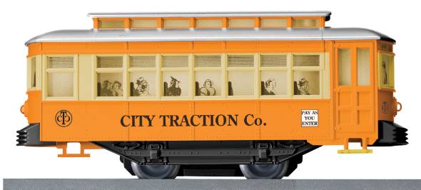 Lionel 6-21149 O Gauge Motorized Trolley SuperStreets Set