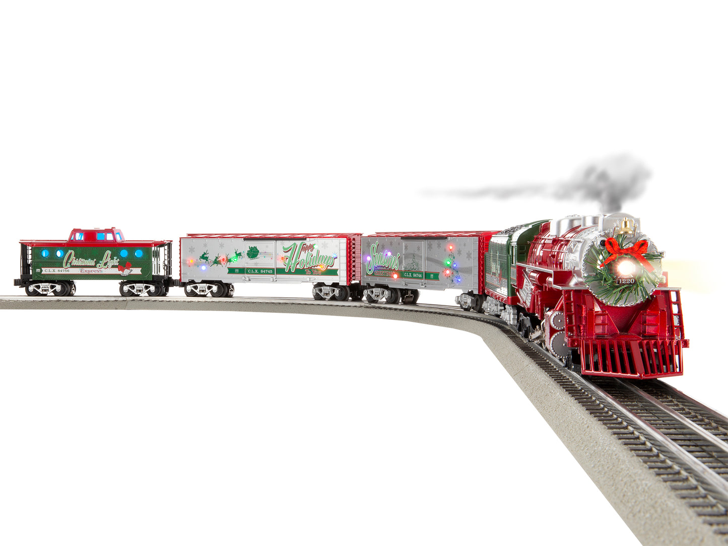 Lionel 2123100 Christmas Express LionChief O Gauge Train Set with Bluetooth