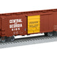 Lionel 2126072 O Central of Georgia 40' Roof-Hatch Boxcar #6165