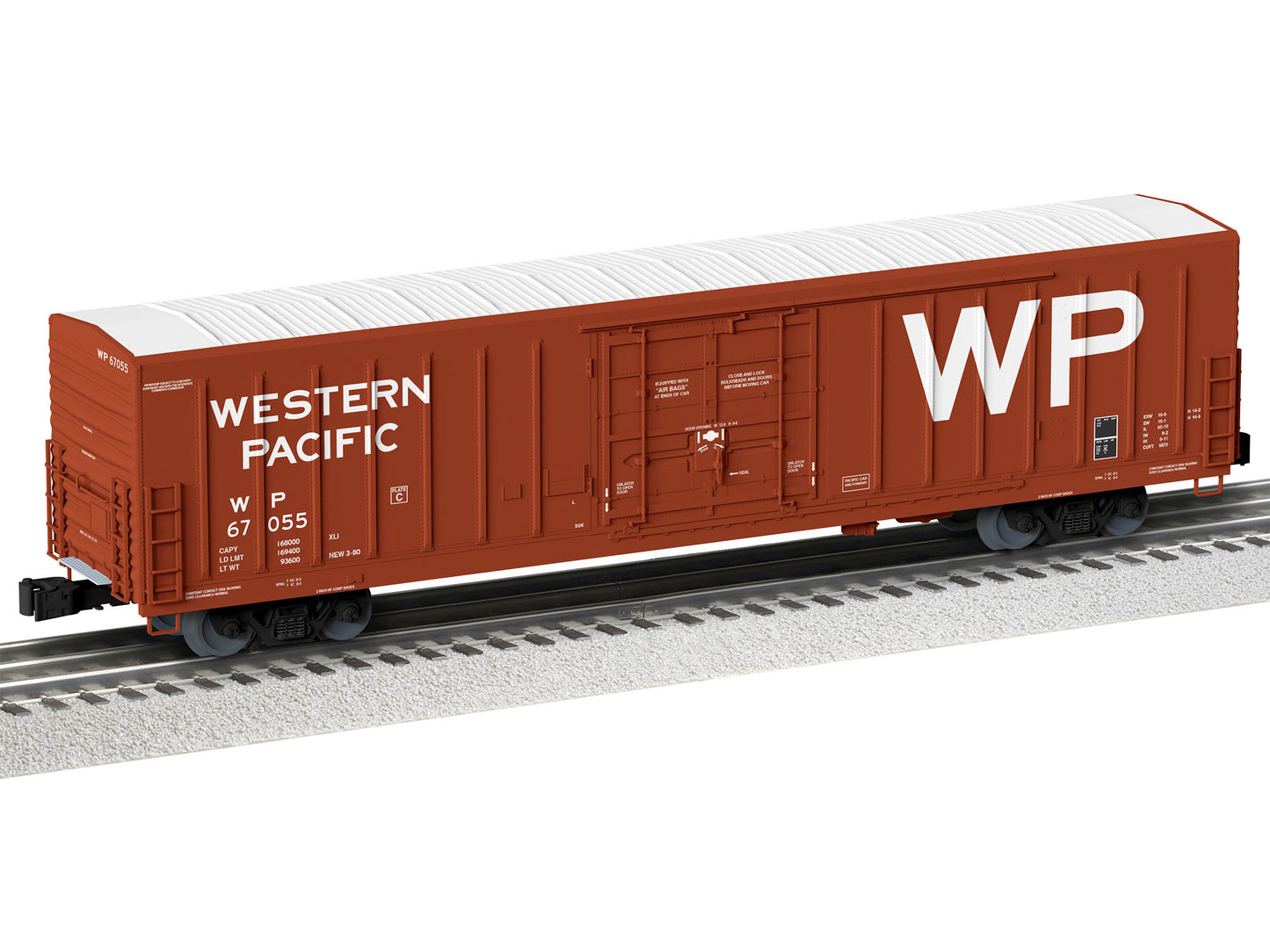 Lionel 2126482 O Western Pacific Beer Car #67055